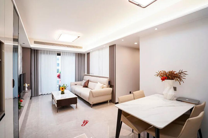 95平現(xiàn)代簡(jiǎn)約風(fēng)三居室，爆改設(shè)計(jì)分分鐘讓房?jī)r(jià)直飆20%